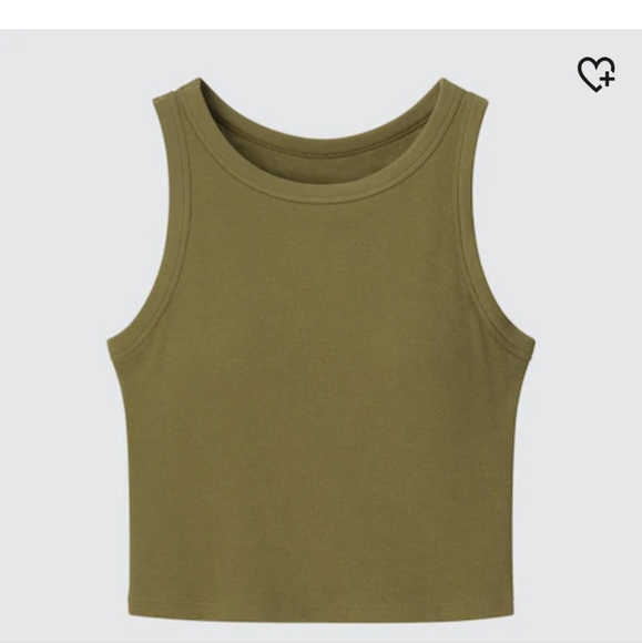 Two Uniqlo built in bra tanks - Picture 1 of 2